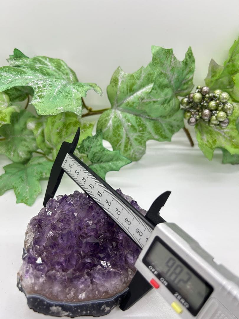 天然石アメジスト原石　No.369