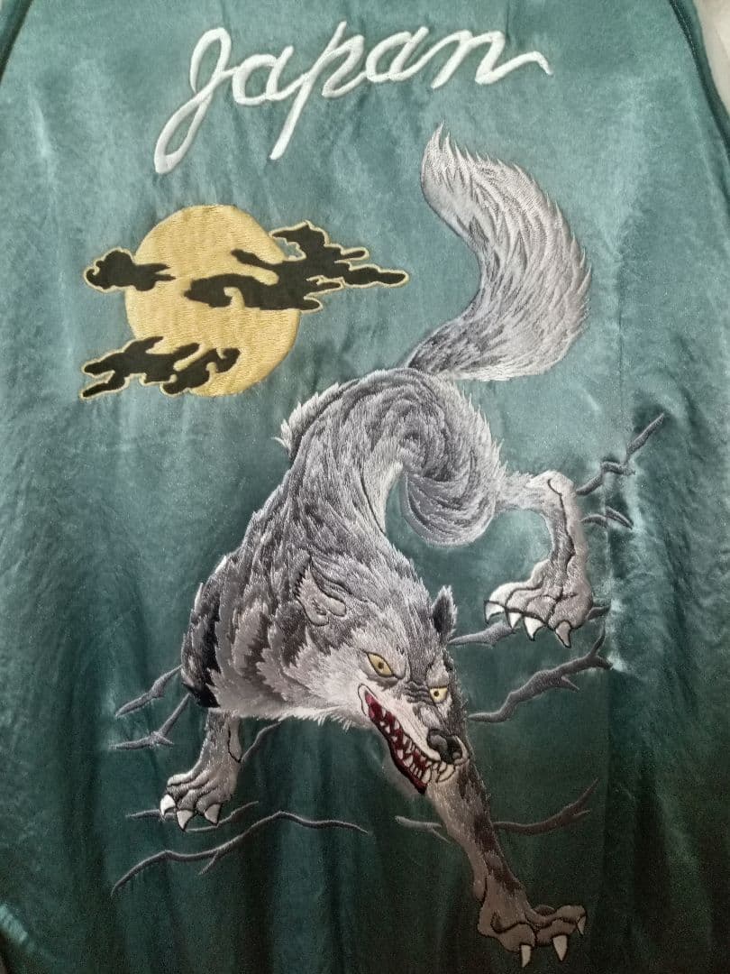 コンダクター WOLF EMBROIDERED SOURVENIR JKT