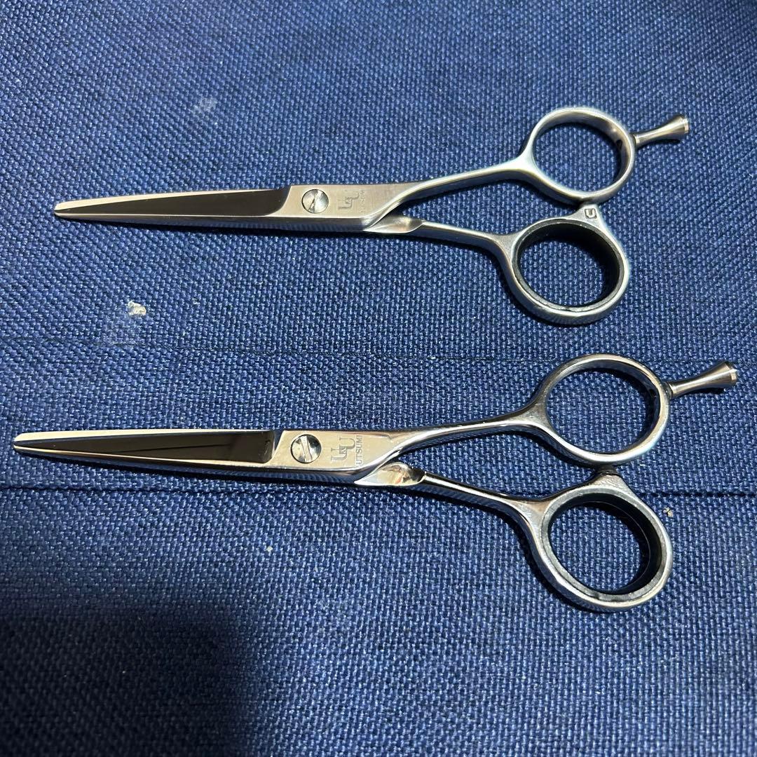即日✨セニングシザー【新品】・シザー【美品】 UTSUMIセット美容ウツミ 内海