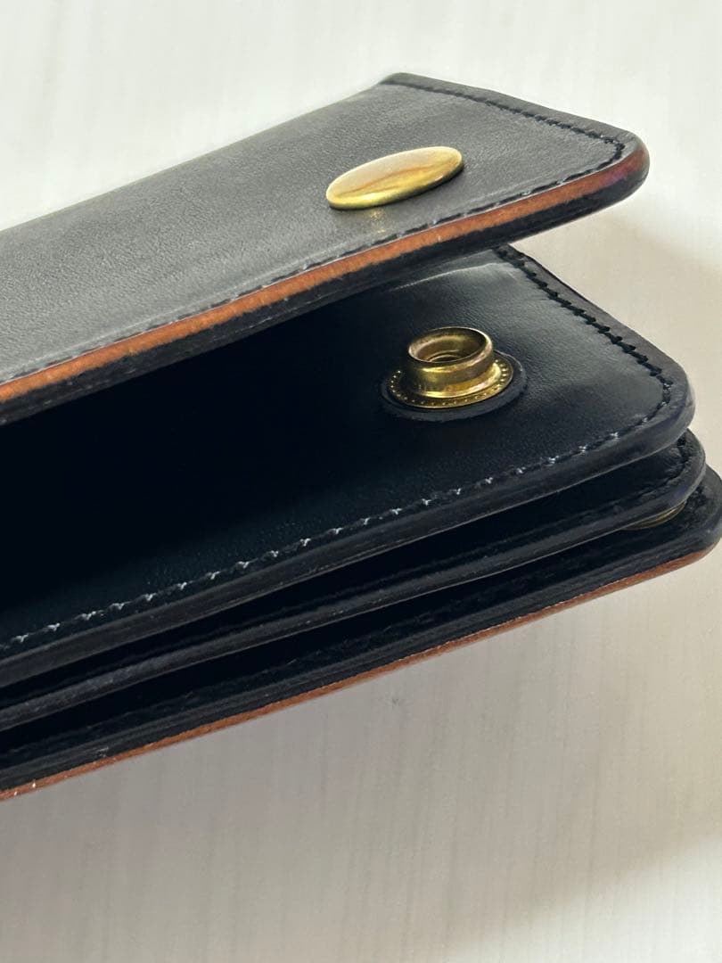 WorkStudioRivet ワークスタジオリベット　ウォレット　茶芯