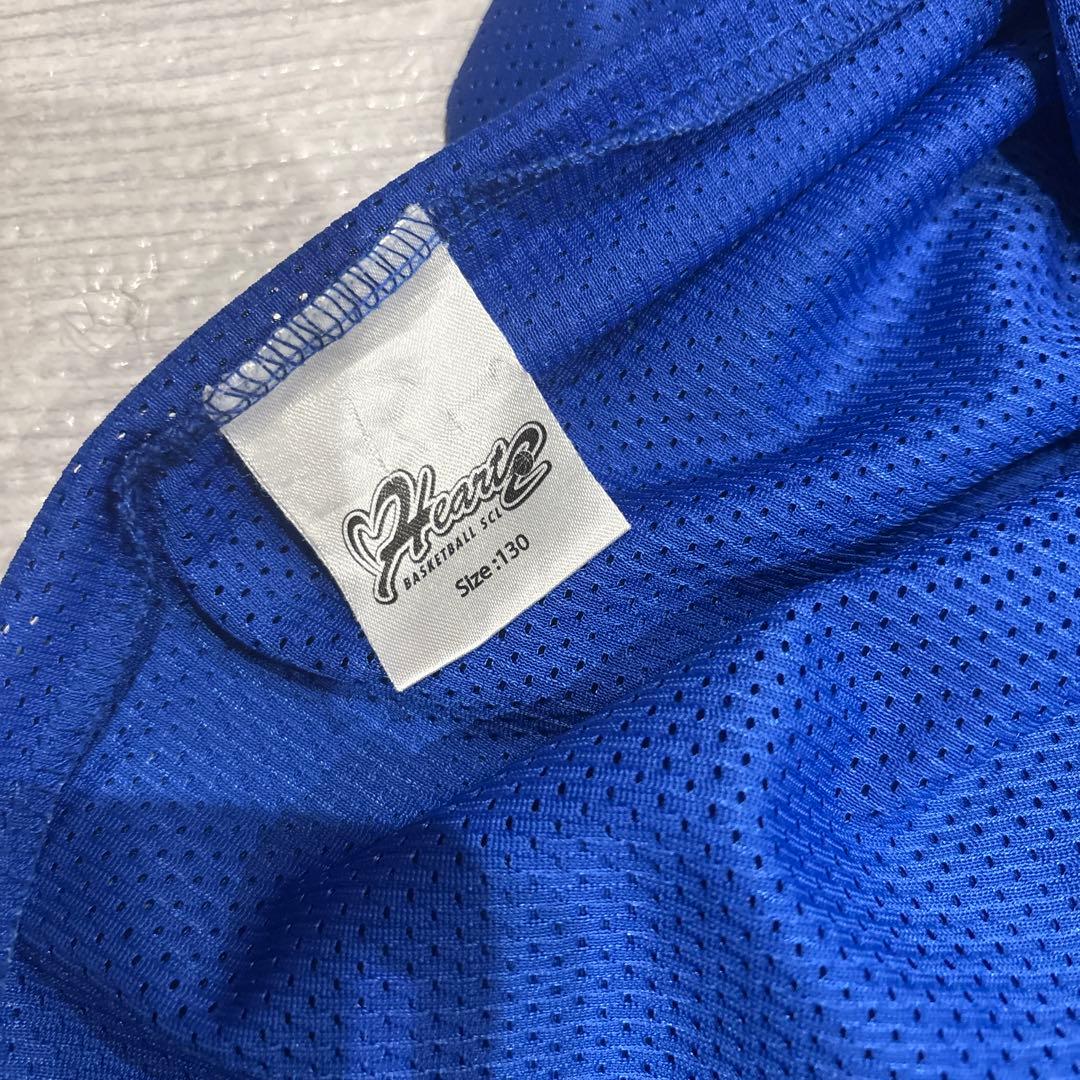 ハーツ　バスケットボールユニフォーム サイズ130