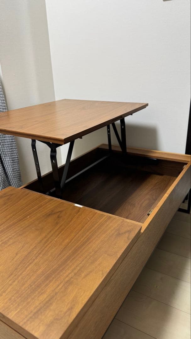 本日大幅値下げ❗️ニトリ 昇降センターテーブル(Nヒバリ 120 )