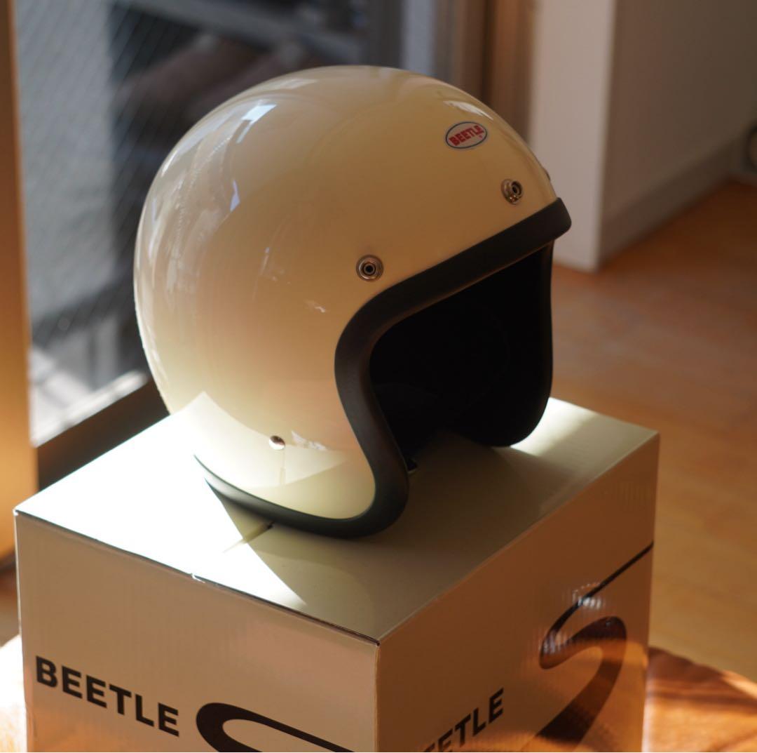 BEETLE アイボリー ジェットヘルメット