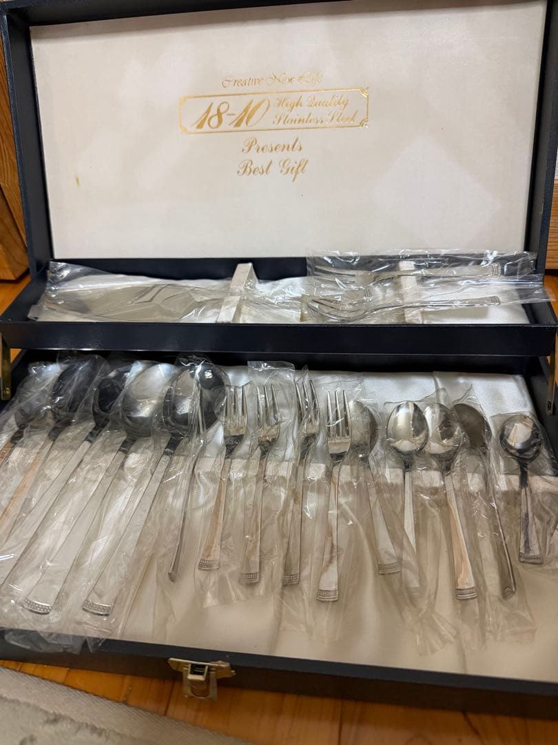 18-10 ステンレススチール カトラリーセット