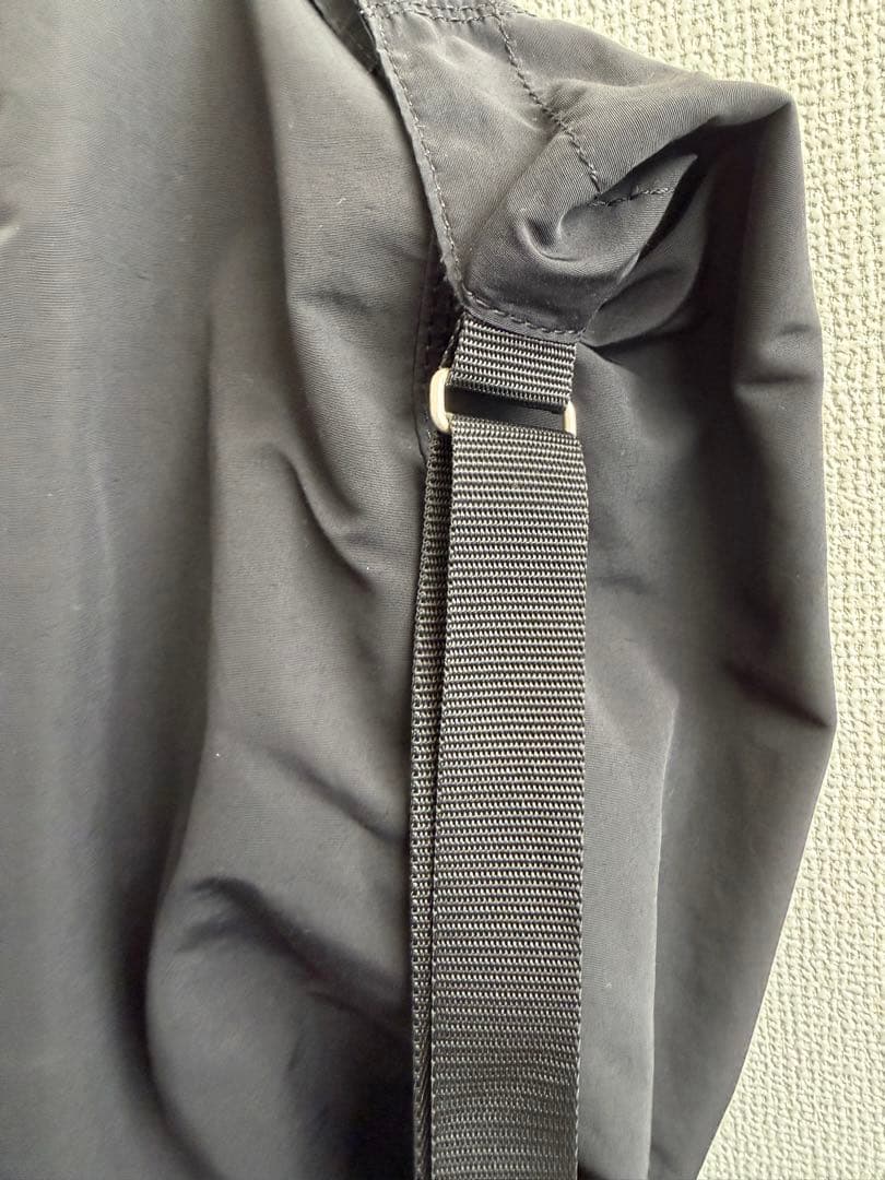 【完売・タグ付】コムデギャルソンオム 綿ナイロングログラン 2WAYバッグ 黒