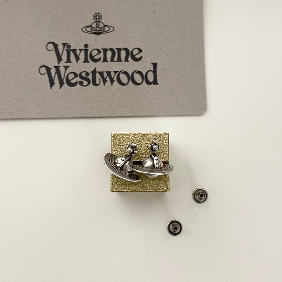 Vivienne Westwood シルバーピアス2個セット