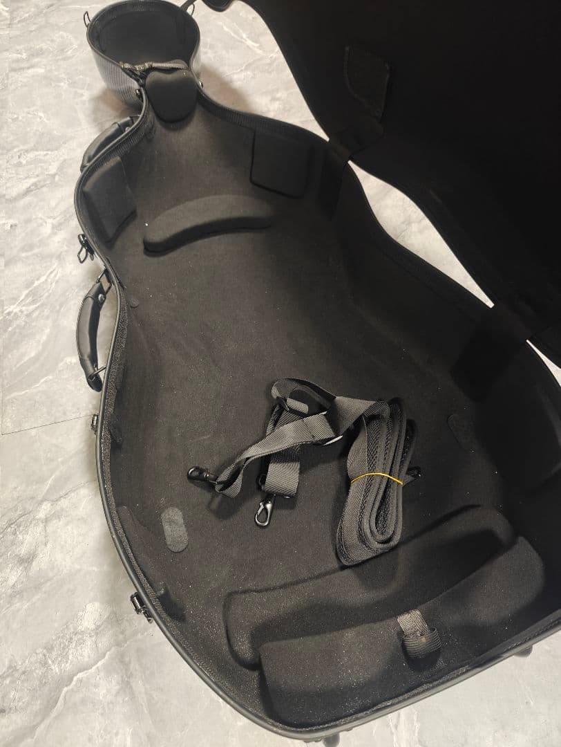 チェロ　ハード　ケース グレー ハードシェル　4/4