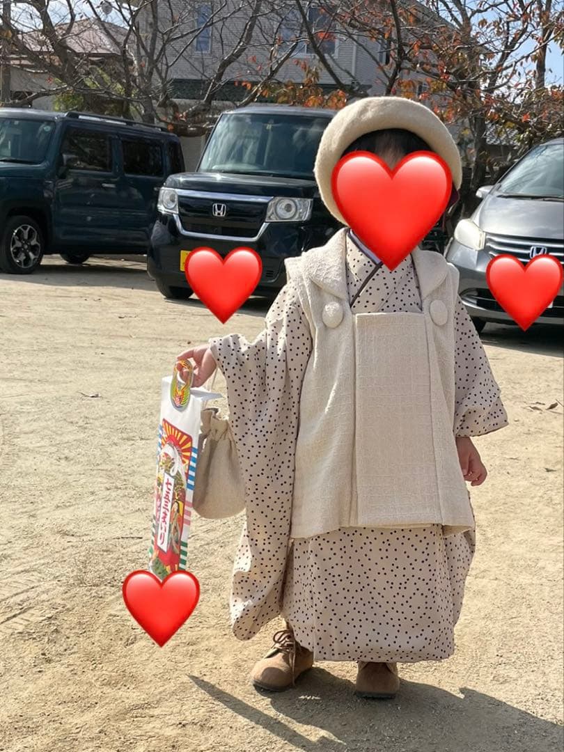 七五三　被布　男の子　ハンドメイド