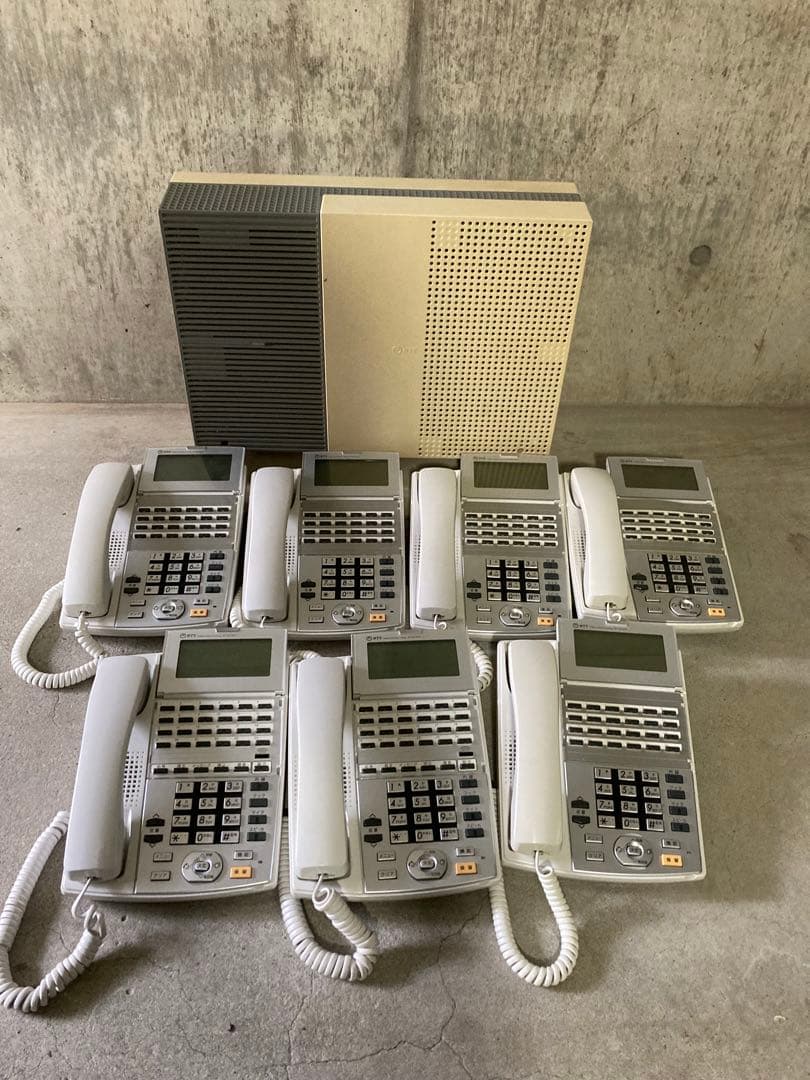 NTT　NX-M　主装置　電話機7台セット