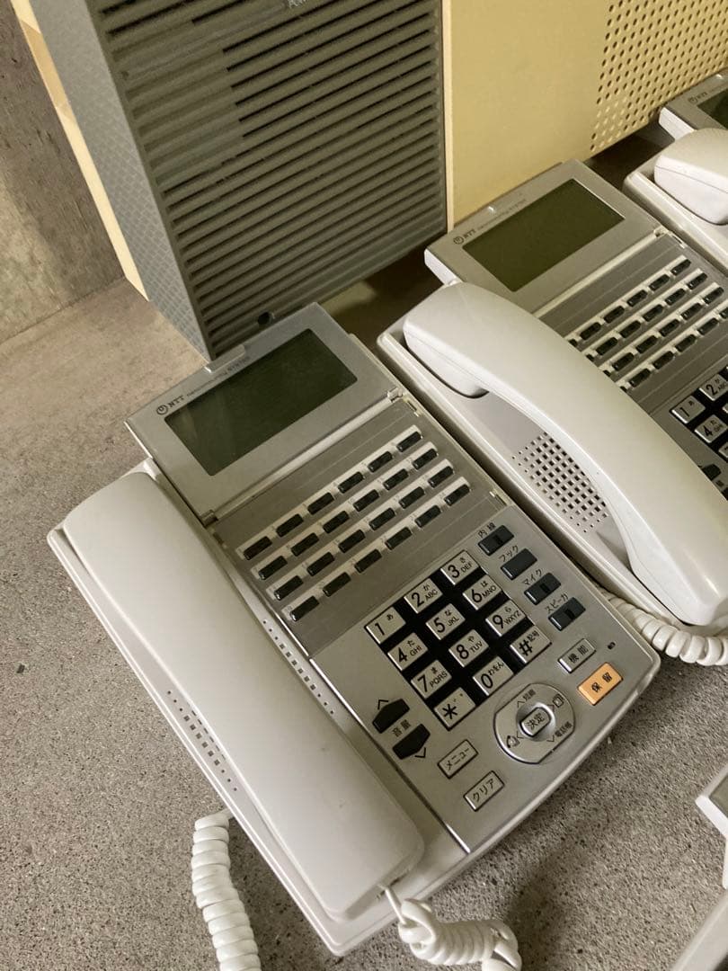 NTT　NX-M　主装置　電話機7台セット