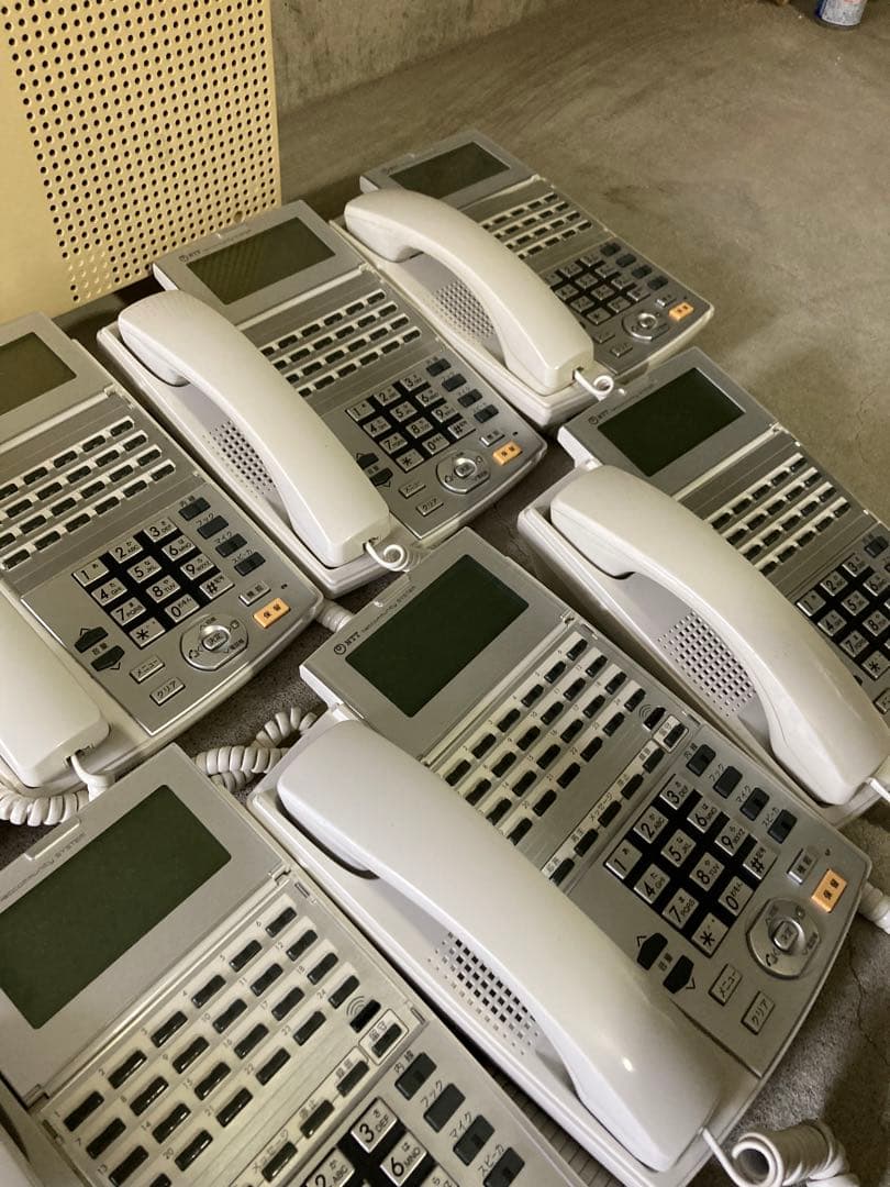 NTT　NX-M　主装置　電話機7台セット