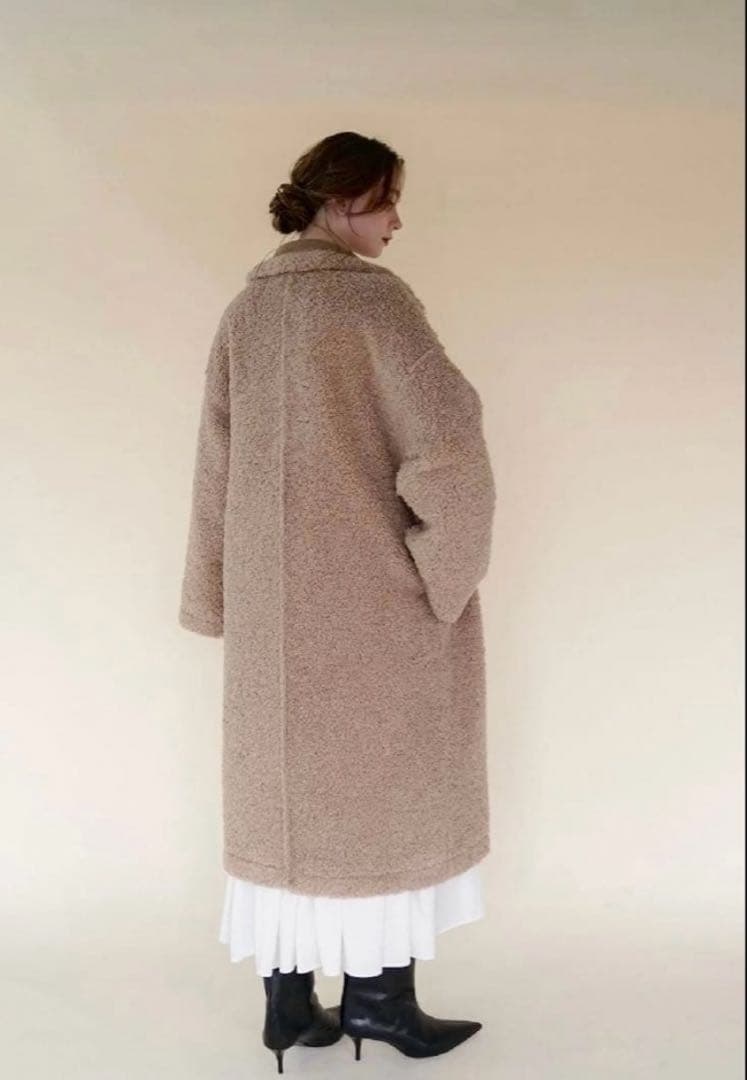 acka リバーシブルボアコート　サイズ1 ロングコート