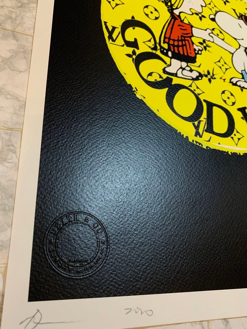 SOLD完売！正規品DEATHNYC  世界限定100 ルイヴィトン 現代アート