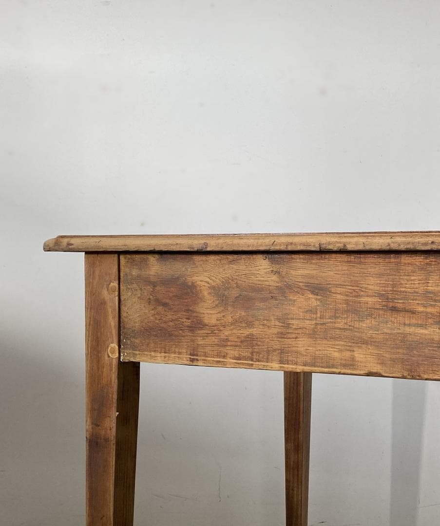 フランス アンティーク 3dr oak Table テーブル