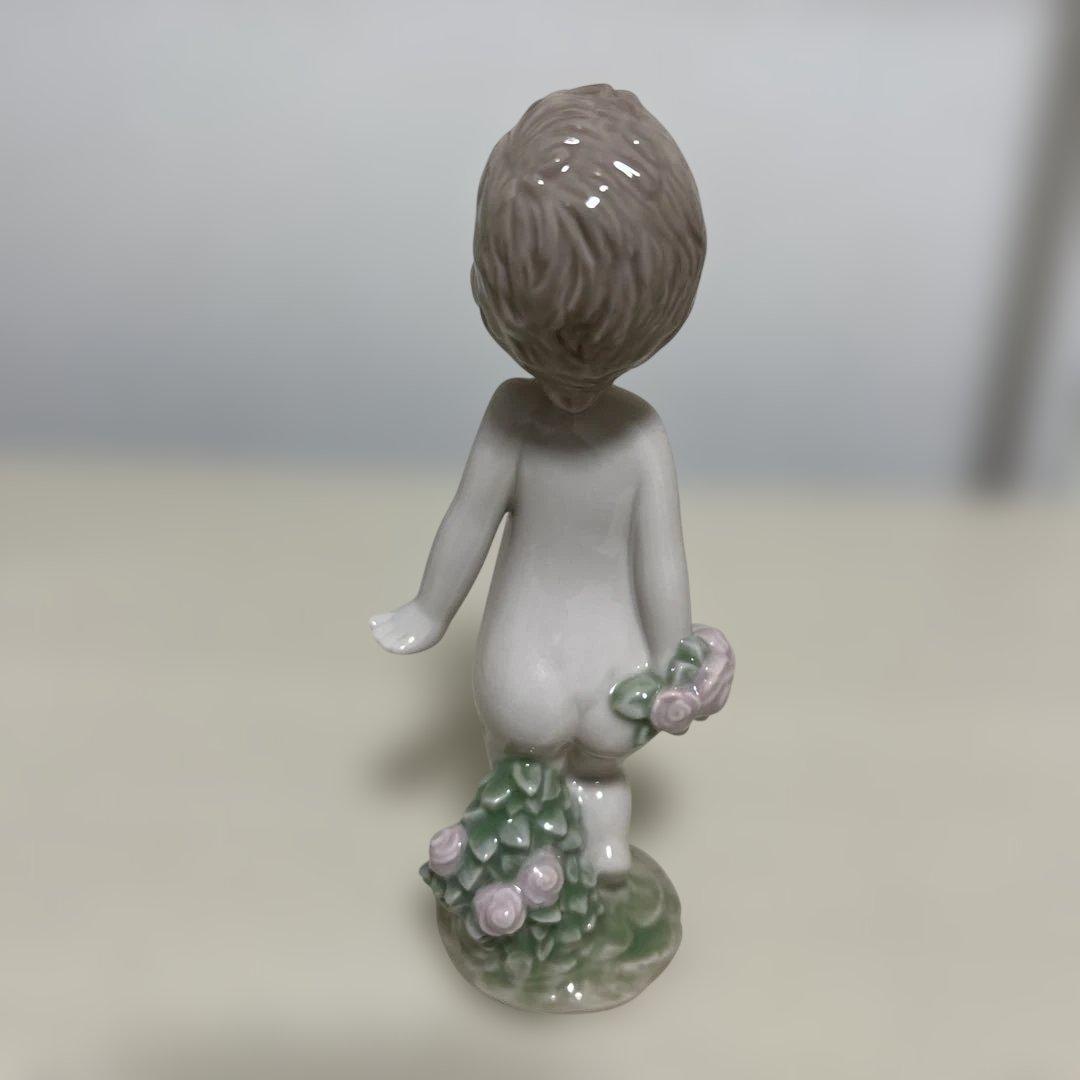 リヤドロ社　NAO タカシマヤオリジナル ローズちゃん 陶器 置物