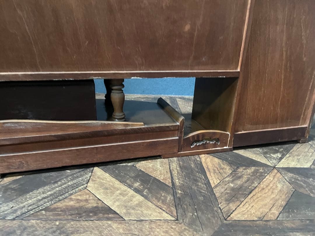 戸棚 昭和レトロ 当時物 インテリア 茶箪笥