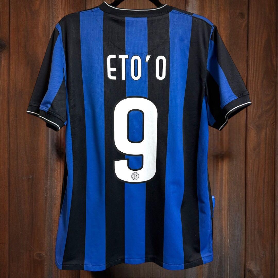 『正規品』インテル 09/10 エトー ユニフォーム ウェア