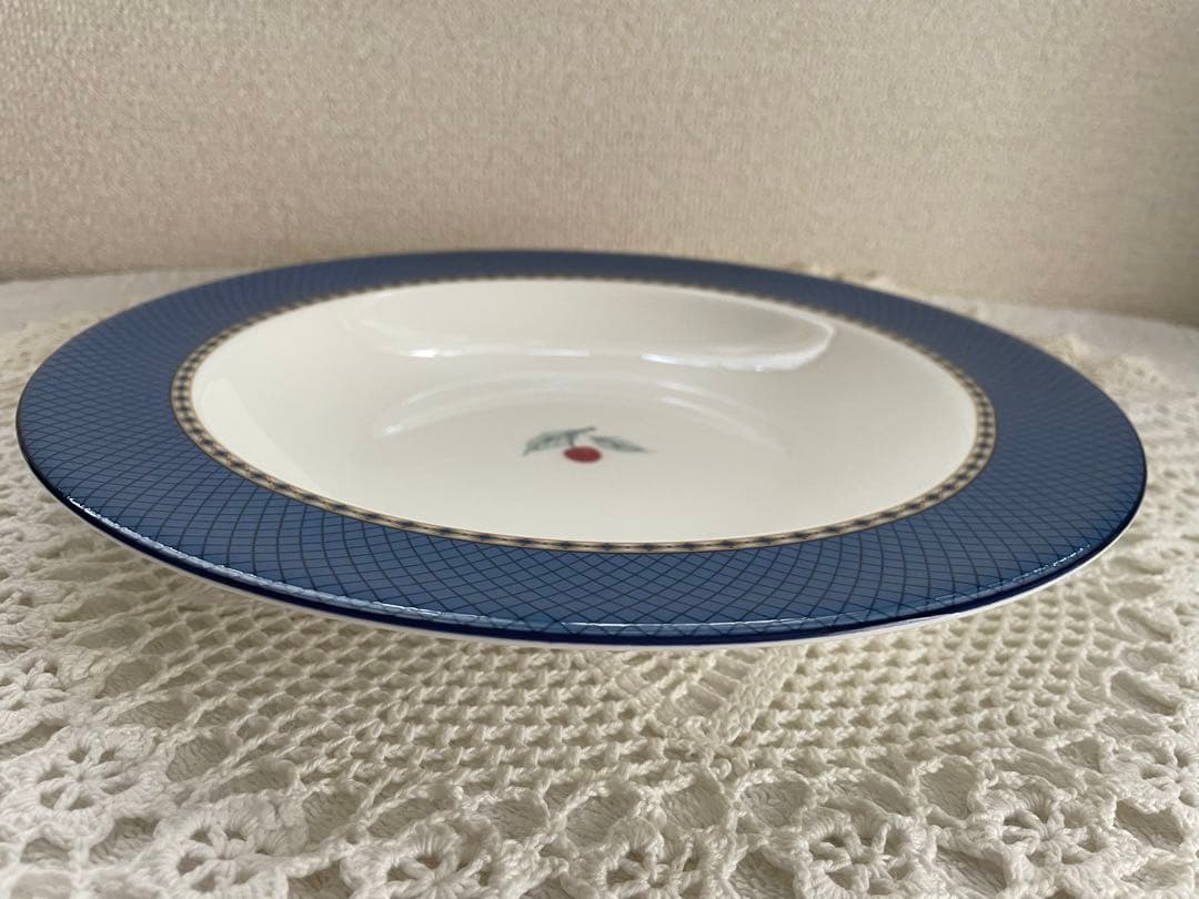  フルーツシンフォニー　パスタ皿とディナープレート各2枚セット