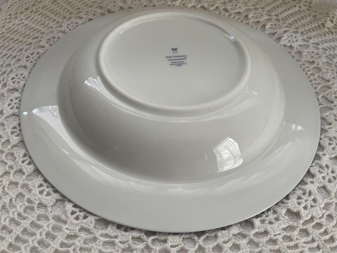  フルーツシンフォニー　パスタ皿とディナープレート各2枚セット