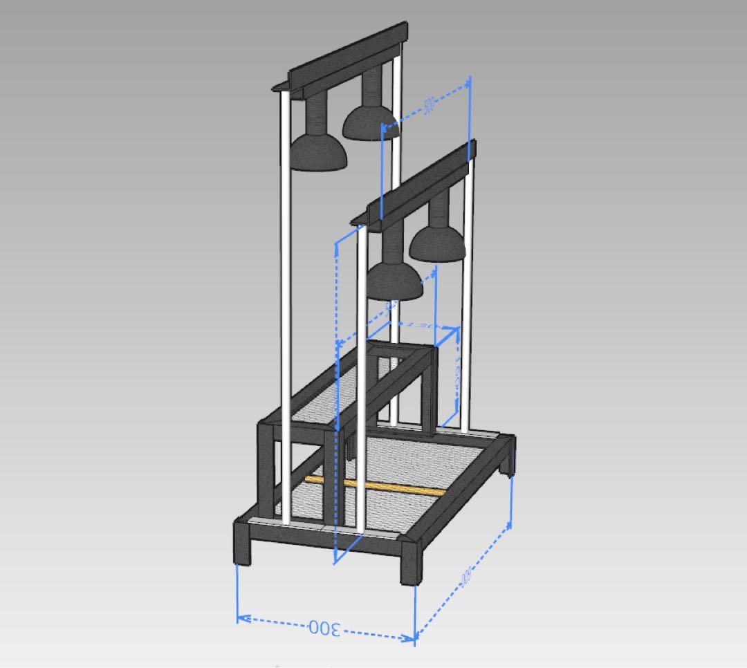 アイアン植物棚！高さ調整可能ダクトレールバー アガベ　アイアンシェルフ