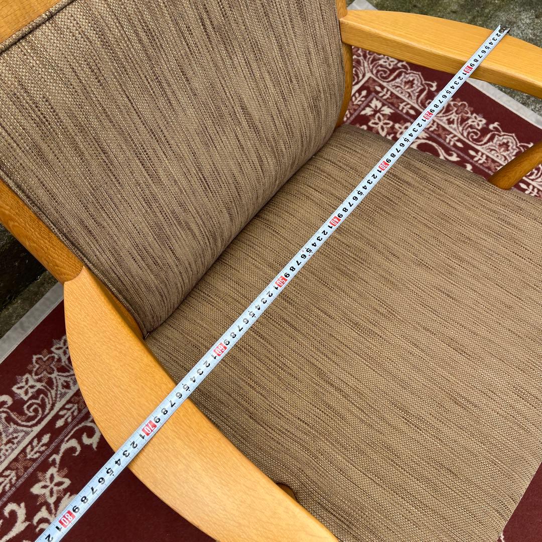 高品質◾️旭川家具 Conde House カンディハウス アームチェア オーク材