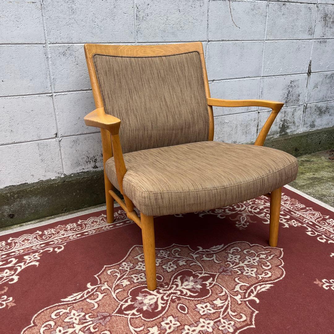 高品質◾️旭川家具 Conde House カンディハウス アームチェア オーク材