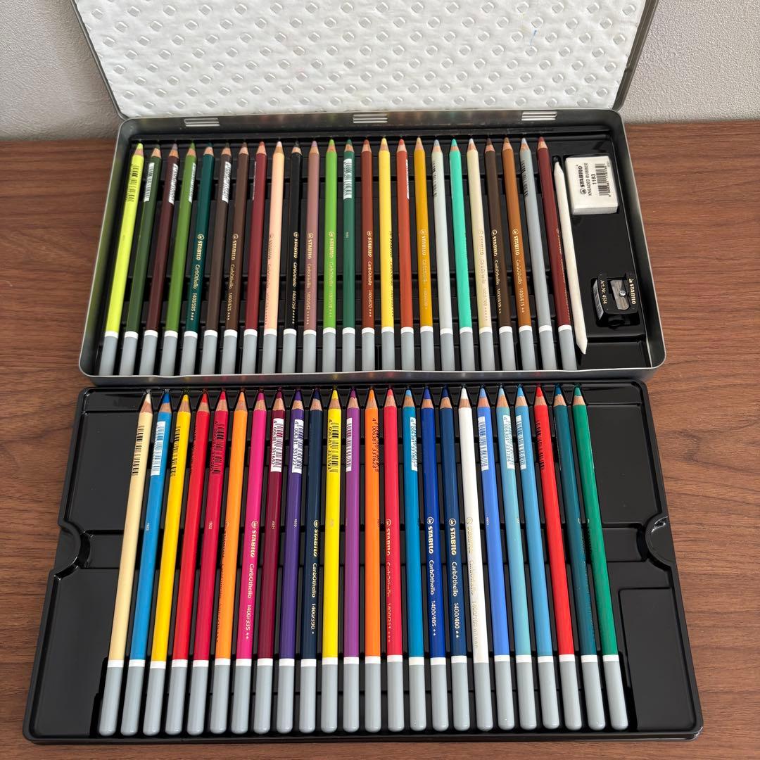 STABILO カーボテロ 48色セット チョークパステル色鉛筆