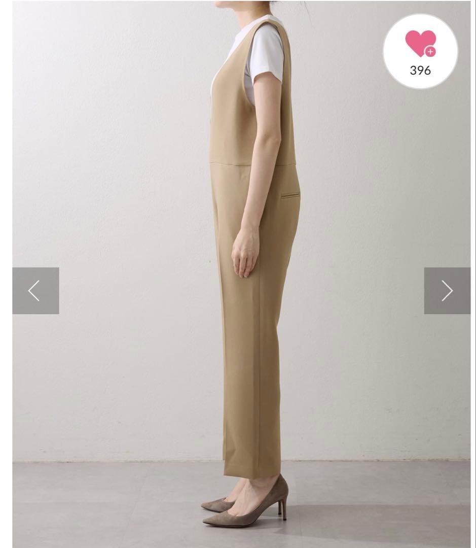 whim gazette 【インフルエンサーコラボ】ダブルフェイスサロペット