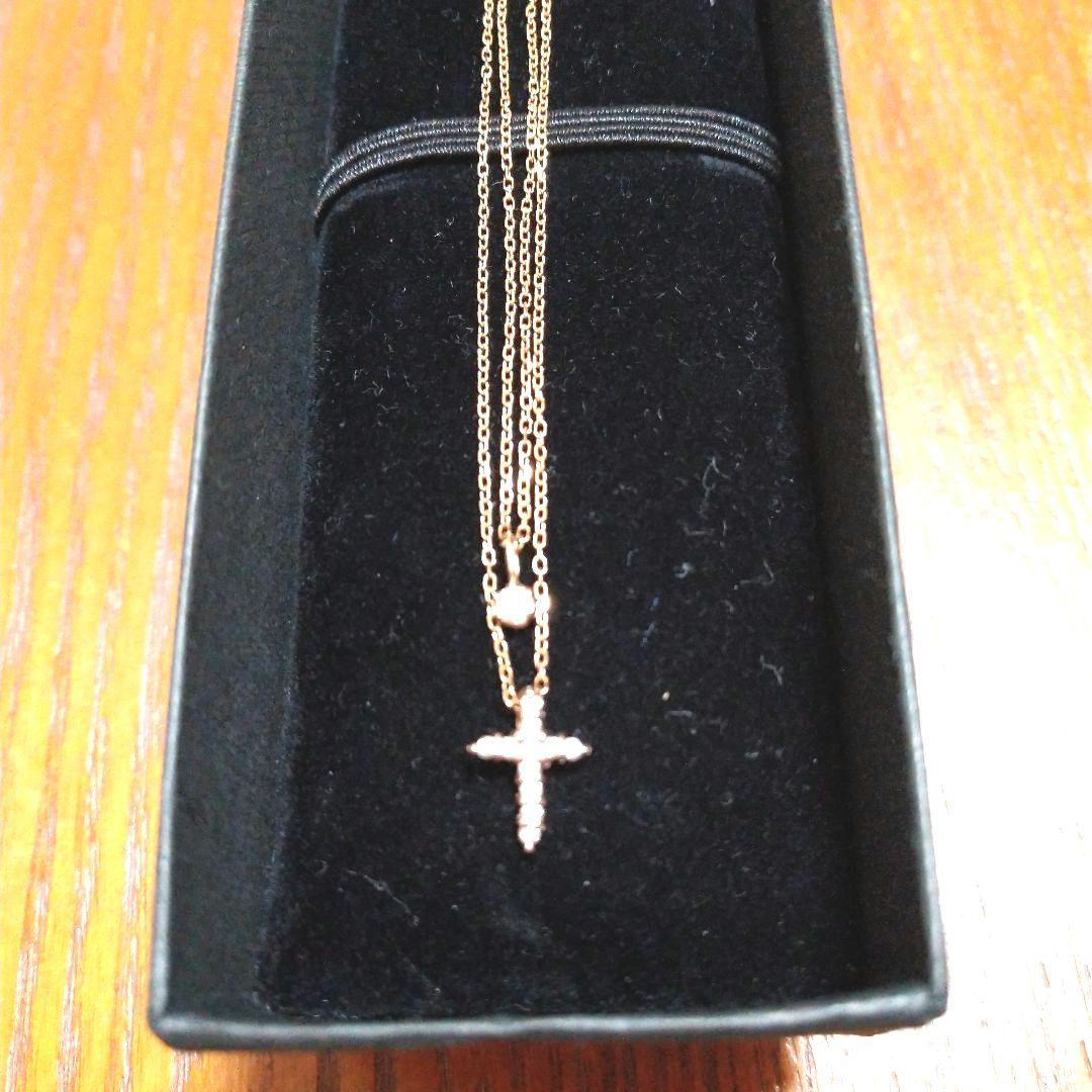 美品　k18 ピンクゴールド ネックレス