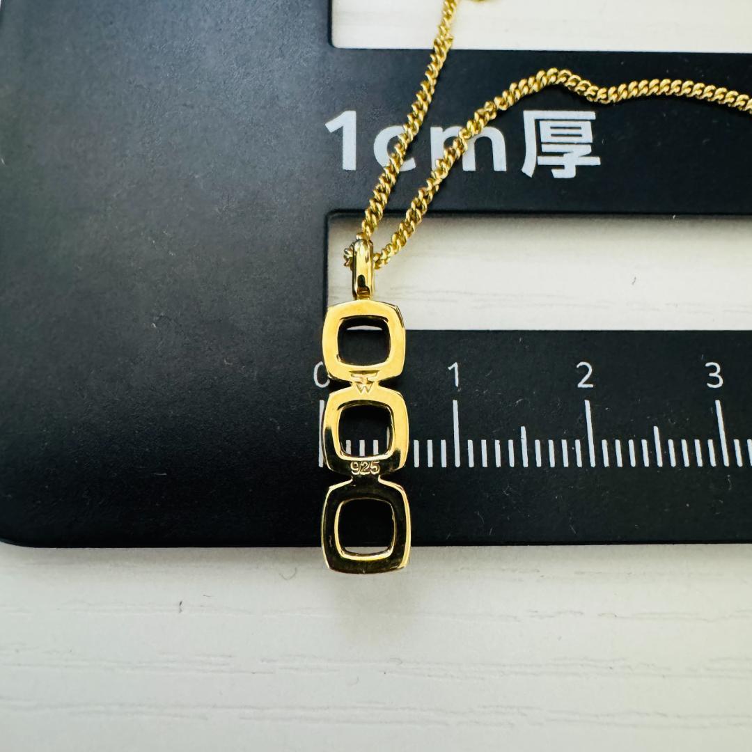 TOMWOOD Mini Cushion Pendant SV925 ゴールド