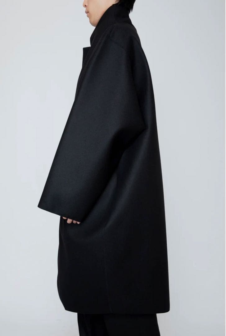 ジャケット・アウター 25AW RAINMAKER KYOTO COCOON COAT / BLACK