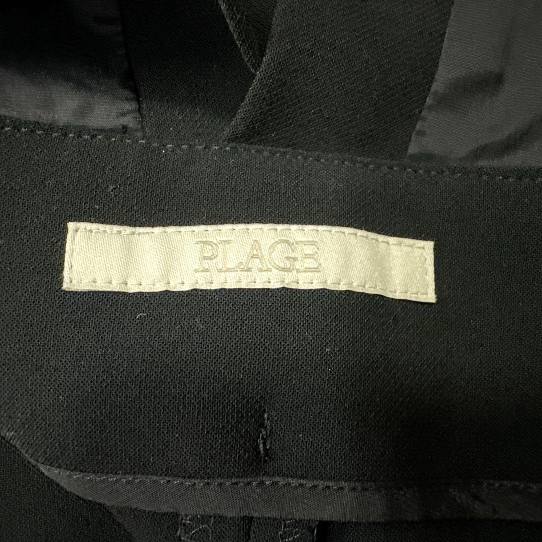 極美品 黒 プラージュ サロペット オケージョン オールインワン ワンピース