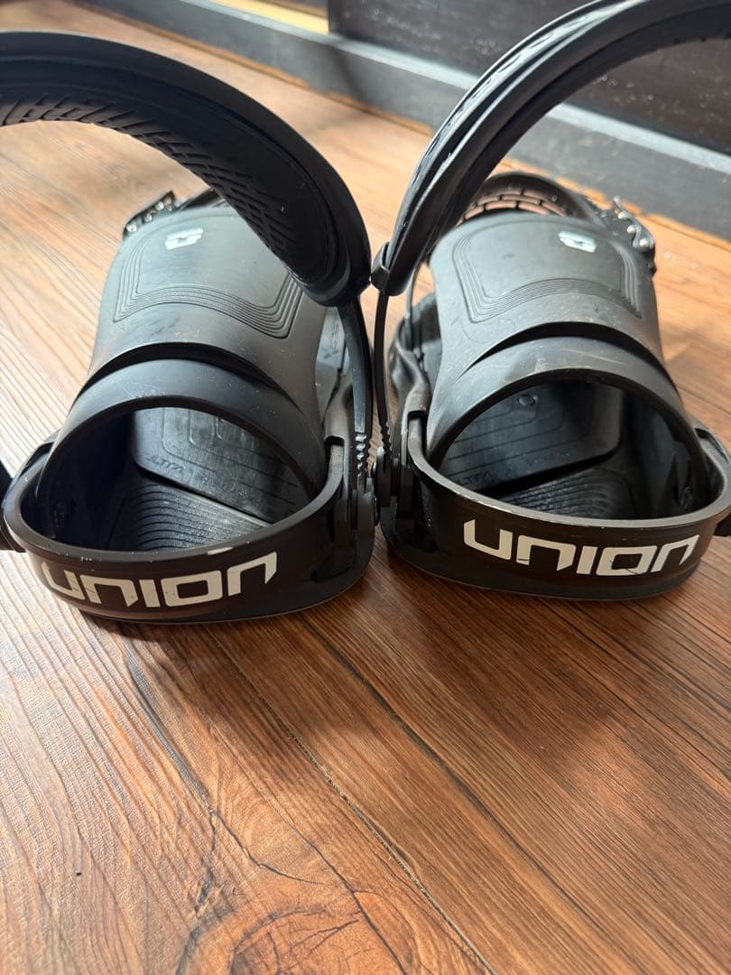 UNION ULTRA スノーボードビンディング ブラック Mサイズ