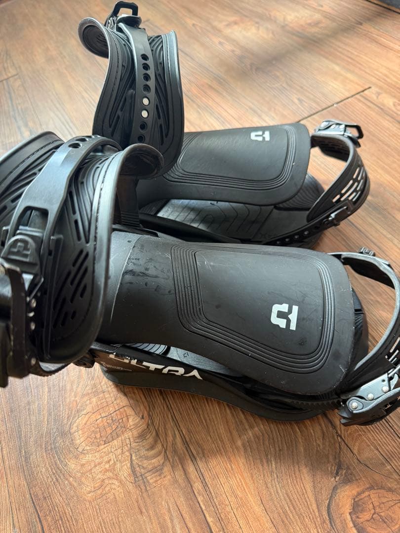 UNION ULTRA スノーボードビンディング ブラック Mサイズ