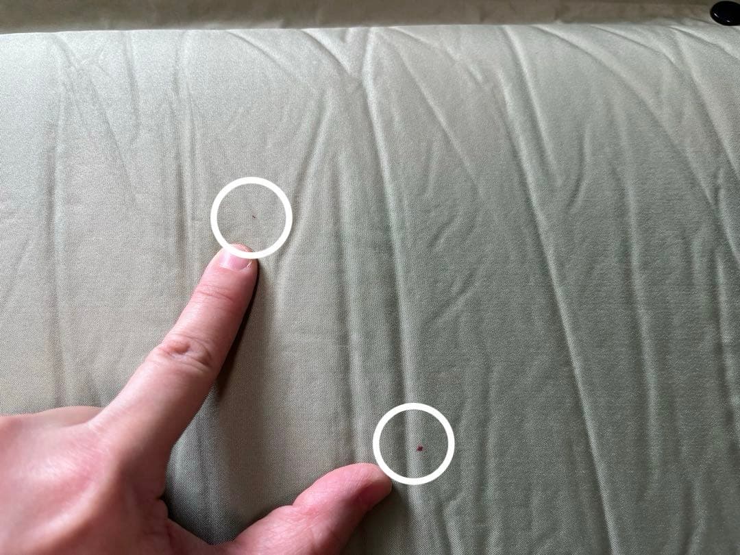 2個セット インフレーターマット シングル 8cm タンスのゲン 収納袋付き