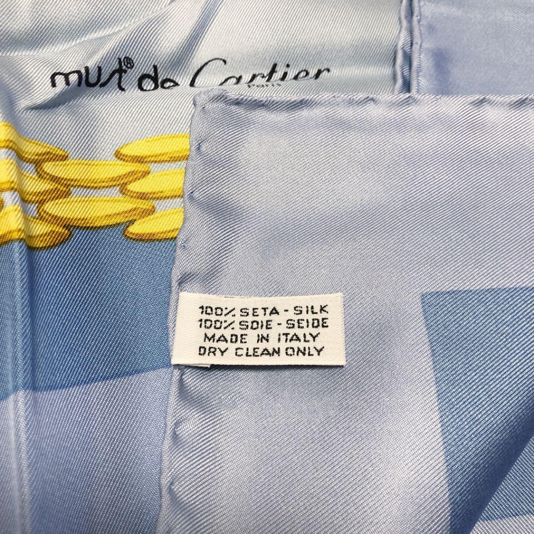 must de Cartier（マスト ドゥ カルティエ）大判スカーフ