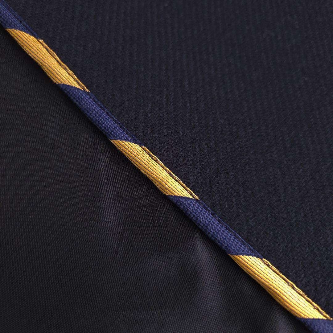 美品 ザラ マンテコ ロングチェスターコート ダブル ウール M ブラック