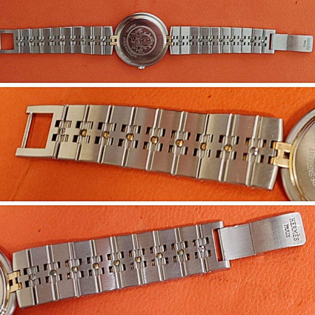 エルメス時計/極極極美品プロフィール/新品仕上げ正常稼働品/メンズサイズ