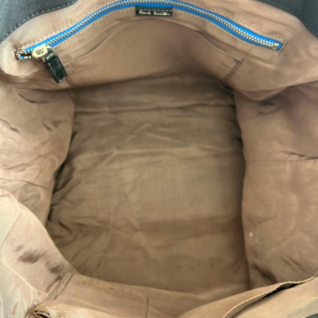 【美品】 ポールスミス マルチストライプ トートバッグ A4 肩掛け ビジネス