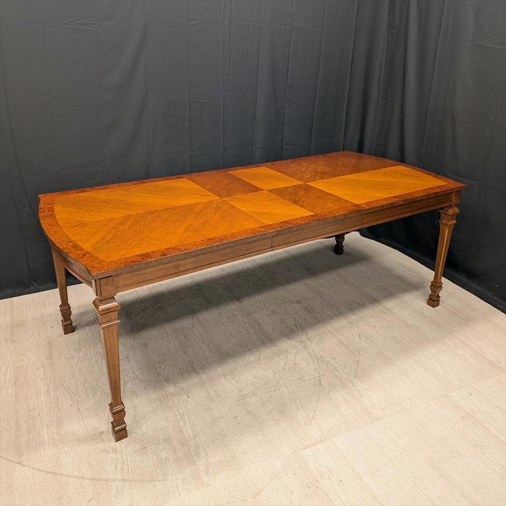 ドレクセルヘリテイジ　フランチェスカ　伸長式　ダイニングテーブル　食卓テーブル