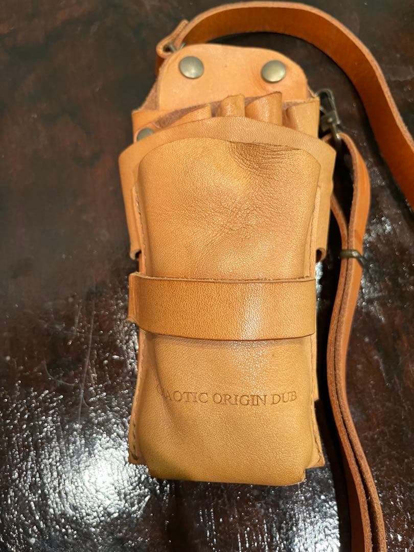 CHAOTIC ORIGIN DUB シザーケース 限定 ヌメ革