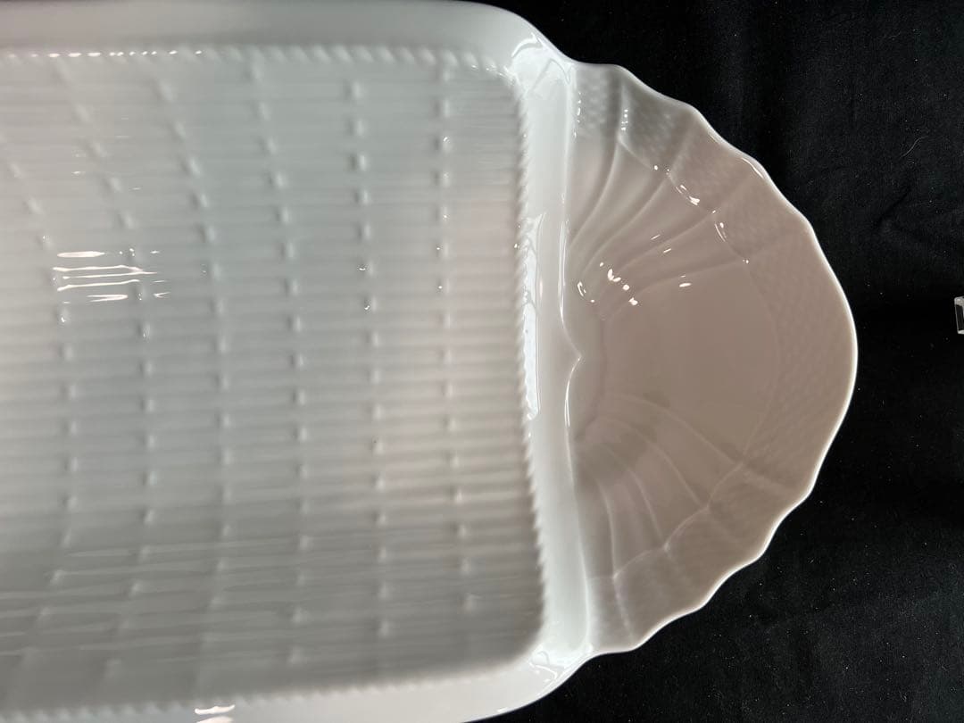 リチャードジノリ　ベッキオホワイト　オーバルボウル