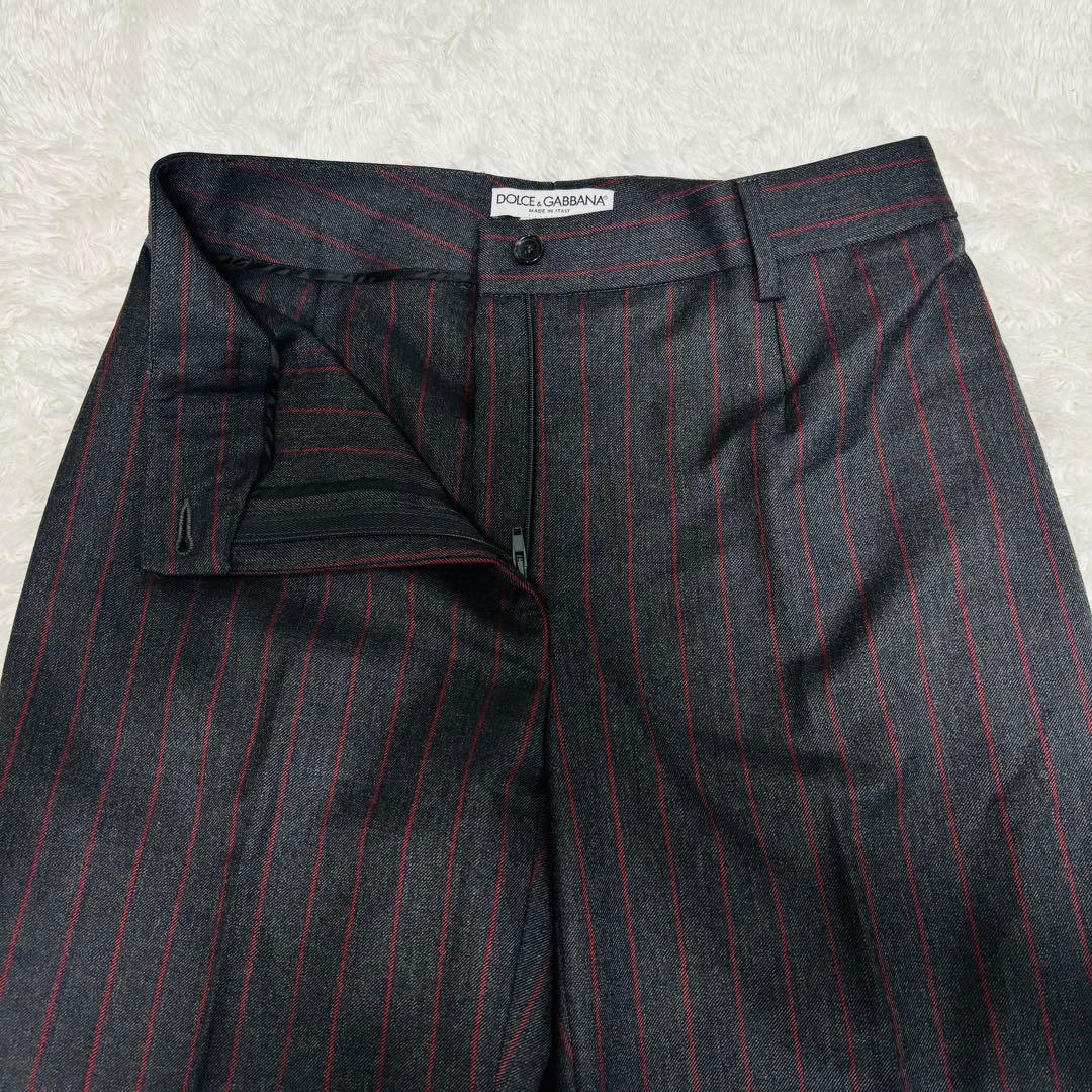 90s ドルチェ＆ガッバーナ ダブル ストライプ セットアップ XL ジャケット