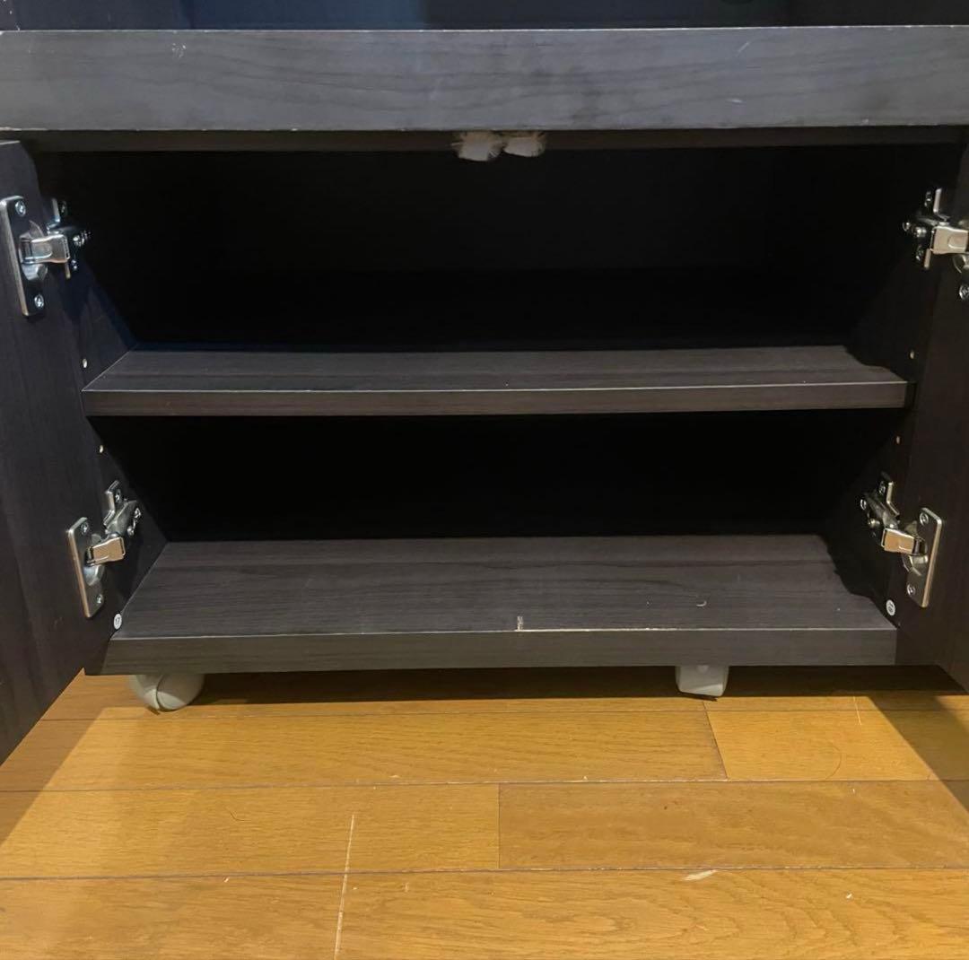 ニトリ　キッチンボード　レンジ台　キャスター付き