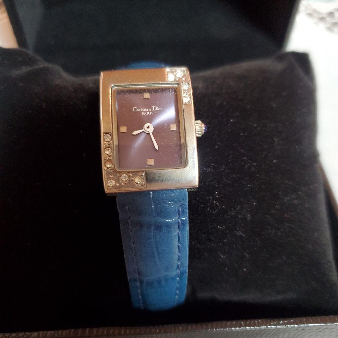 Christian Dior スクエア腕時計
