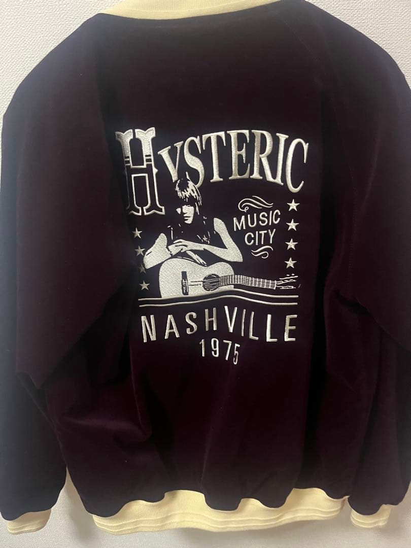 HYSTERIC GLAMOUR　S　ベロア　スカジャン