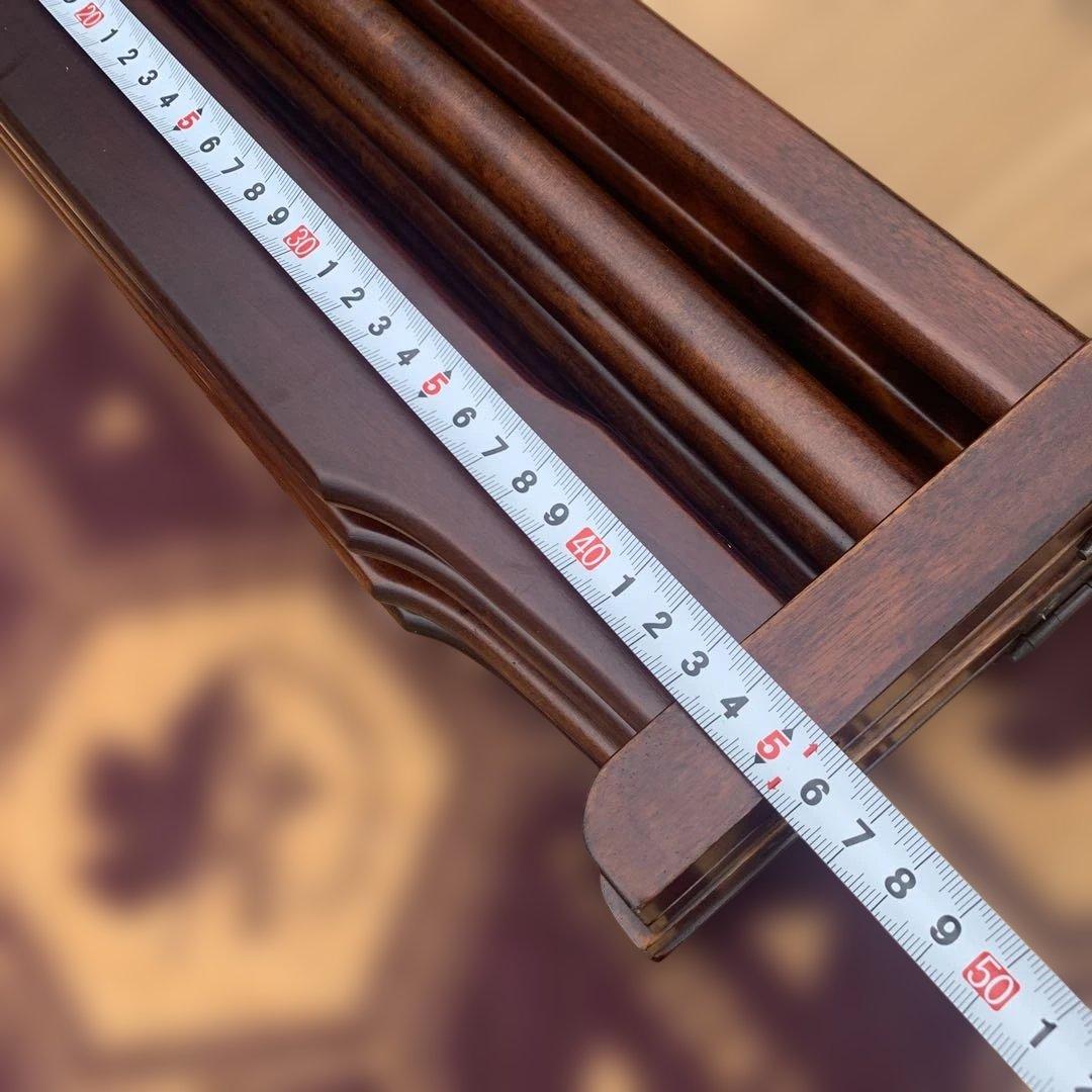 木製 衝立 パーテーション ４面パネル　和風　レトロ　高さ約124cm