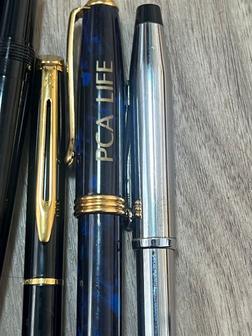 万年筆 ボールペン セット まとめ ゴールド 金 14K