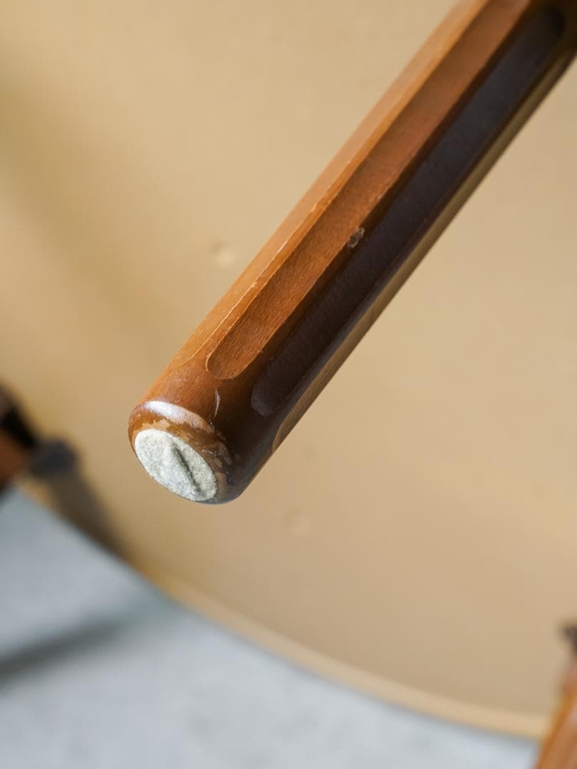 70's \"MOLPAR\" ドイツ 折りたたみテーブル 円卓 ミッドセンチュリー