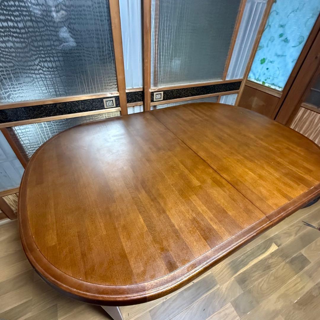 マルニ木工　エクステンションテーブル　日本製　定価40万以上　伸縮テーブル